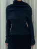 Viktoria Chan｜AW22011 Rue ribbed Tank [黑/白/深灰] 商品缩略图3