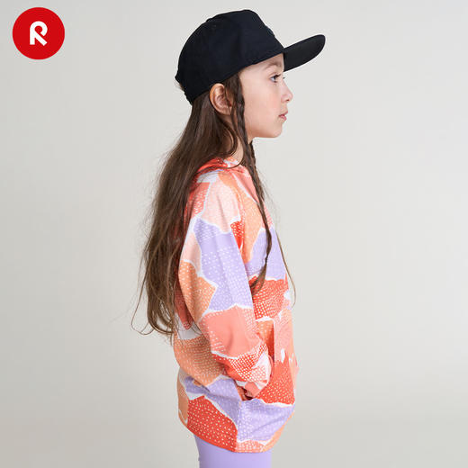 reima男女儿童大童卫衣春夏新款休闲运动时尚连帽长袖上衣 商品图2