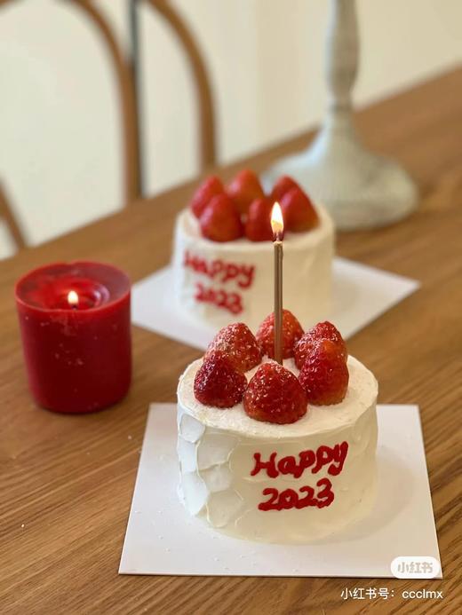 草莓蛋糕4寸 商品图0