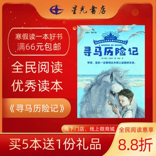 6年级寒假书目 《寻马历险记》  摆渡船当代世界儿童文学金奖书系 商品图0