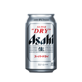 朝日超爽生啤酒350ml