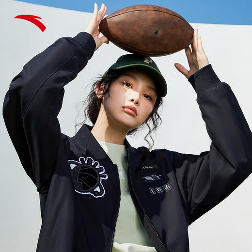 【XL断码】安踏男女同款运动外套新款字母防风耐磨风衣夹克152311611S【库存有限，如无货将做退款，介意慎拍！】 商品图5