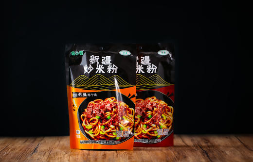食小爱新疆炒米粉（中辣/爆辣）400g【阿斯玛】 商品图1