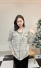 【双11亏本清，不退换】臣禾格纹外套 M0522W323 商品缩略图0