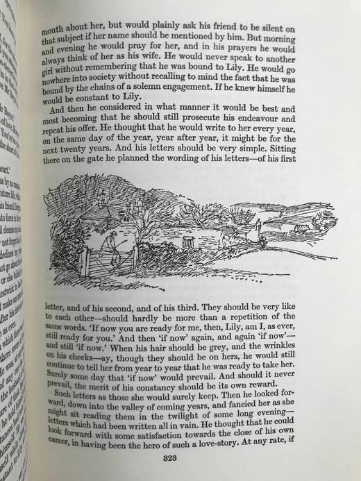 特罗洛普《巴塞特的最后纪事》 数十幅插图 精装18开带书匣 商品图7