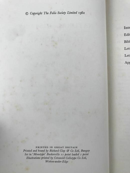 怀特《塞耳彭自然史》（1962，书匣破损） 12幅插图 精装16开带书匣 商品图5