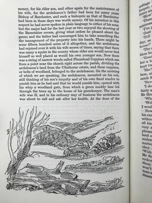 特罗洛普《巴塞特的最后纪事》 数十幅插图 精装18开带书匣 商品图9