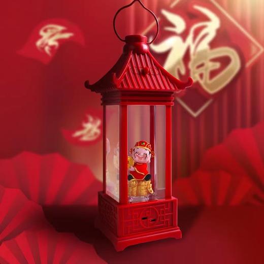 财神爷投影风灯 SL-Y0250PR 商品图0