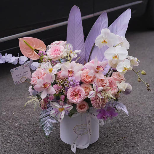 近水含烟 (紫色系温柔抱抱桶) 商品图1