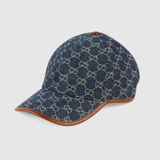 GUCCI 古驰 男士 GG Denim系列 棒球帽 混色 656206 4HAC3 4264 商品图0