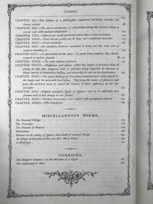 约19世纪后期 戈德史密斯作品集 约百幅插图 真皮精装16开 商品图4