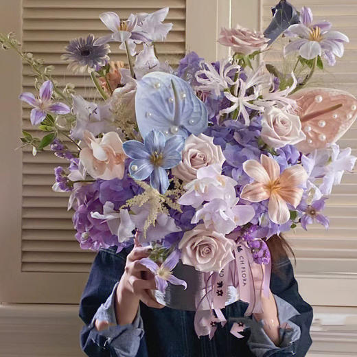 朝霞之初 (紫色系抱抱桶) 商品图5