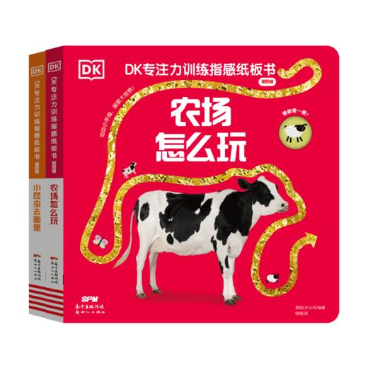 DK专注力训练指感纸板书 第4辑(全2册)  商品图0