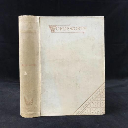 约19世纪后期 华兹华斯诗集 配版画插图 全犊皮（vellum）精装32开 商品图0