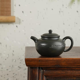 龙德堂陶艺 汤宣武制 《天诚如意》九龄君子兰  220cc 库存请咨询客服