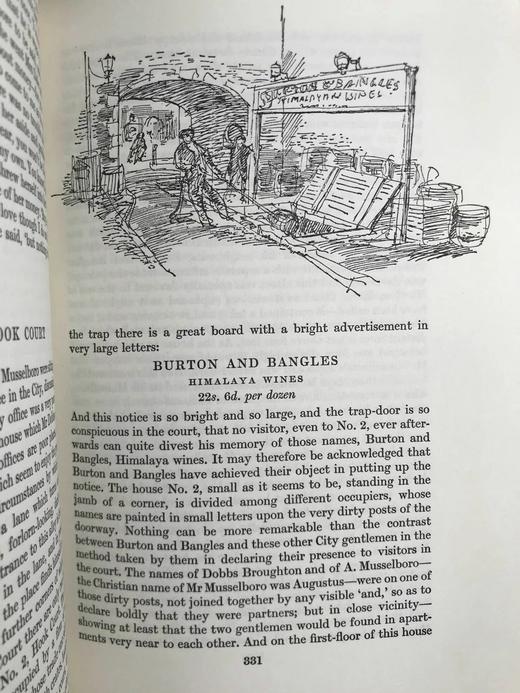 特罗洛普《巴塞特的最后纪事》 数十幅插图 精装18开带书匣 商品图6