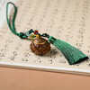 绿檀木中式香囊球吊坠汽车挂件古风莲花款香囊 商品缩略图2