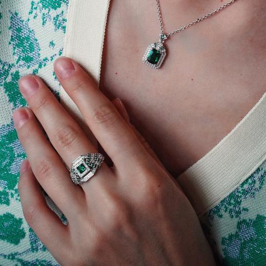 Retro Chic意大利复古时尚首饰香水瓶戒指（活口，码数可调节） 商品图1