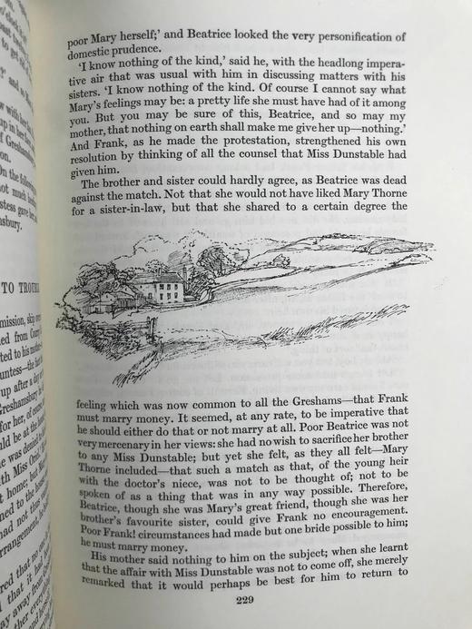 特罗洛普《索恩医生》 数十幅插图 精装18开带书匣 商品图13