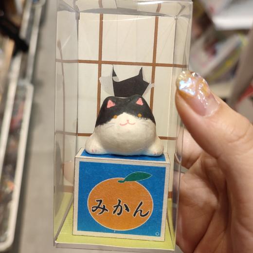 HUJI祤集摆件橘子小猫 商品图0