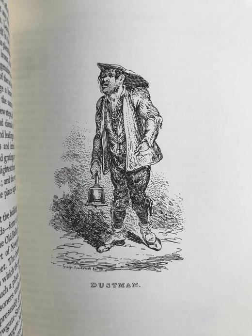 狄更斯的伦敦（2009） 克鲁克香克15幅插图 精装18开带书匣 商品图9