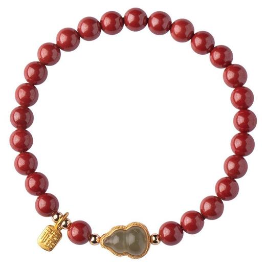 古风朱砂手串和葫芦手链古风福禄串 商品图3