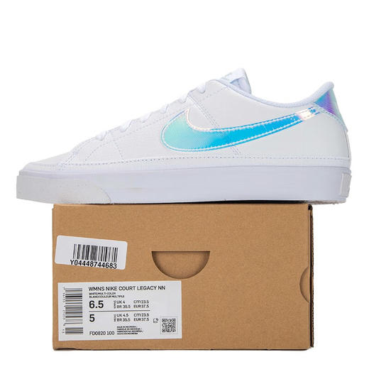 耐克（NIKE） 女鞋 2022冬季运动鞋空军一号AF1简版低帮休闲鞋潮流耐磨板鞋 FD0820-100 商品图8