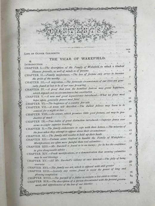 约19世纪后期 戈德史密斯作品集 约百幅插图 真皮精装16开 商品图3