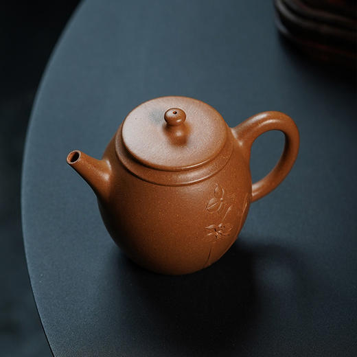 龙德堂陶艺 汤宣武制 《十二月花神·凌波仙子（十一月水仙花）》原矿降坡泥  280cc 库存请咨询客服 商品图3