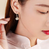莲花925银莲子复古民族风个性百搭气质耳钉 商品缩略图2