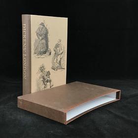 狄更斯的伦敦（2009） 克鲁克香克15幅插图 精装18开带书匣