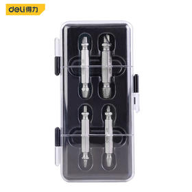 得力DL0024螺丝取出器4件套