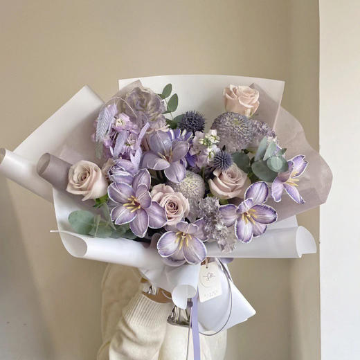 告白日记 (紫色系混搭花束) 商品图2