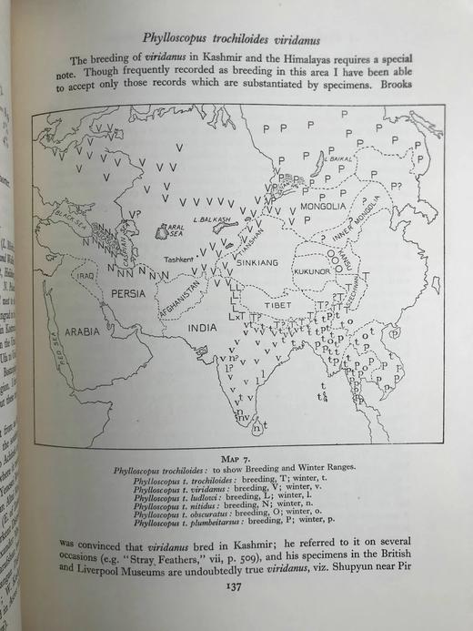 1938年 叶序草属植物的系统综述 2幅彩色插图8幅地图 漆布精装16开 商品图7