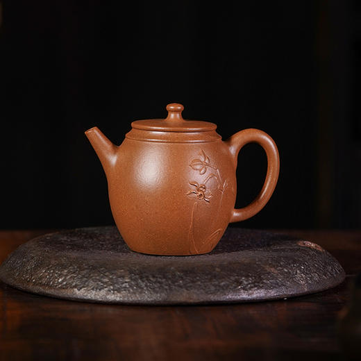 龙德堂陶艺 汤宣武制 《十二月花神·凌波仙子（十一月水仙花）》原矿降坡泥  280cc 库存请咨询客服 商品图0