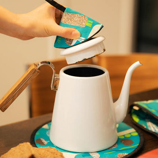 豌豆与萝卜系列厨房套件纯棉布艺隔热手套隔热垫 商品图2