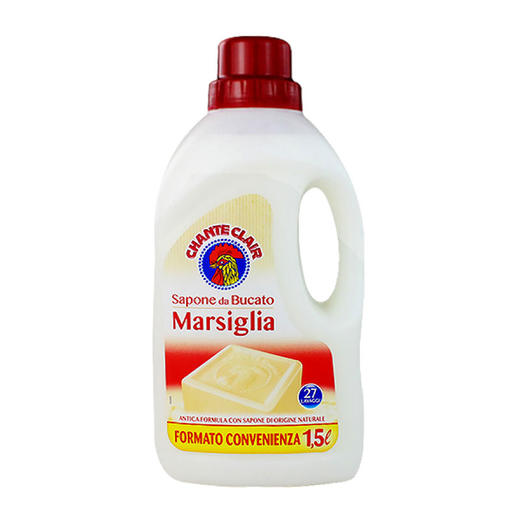 【大公鸡液态洗衣皂】Chante Clair/大公鸡管家 意大利原装进口业态洗衣皂 1500ml 商品图7