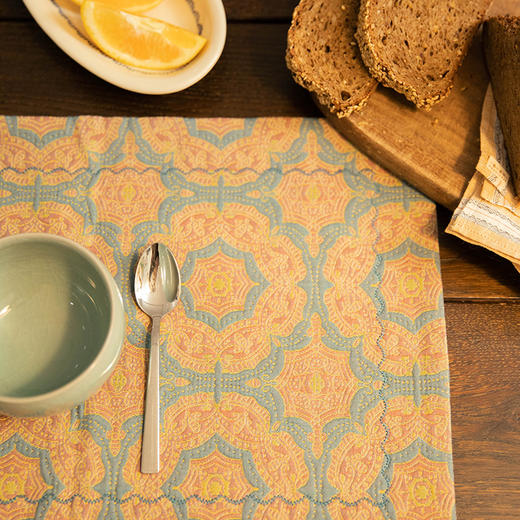 波西米亚系列餐垫高级感西餐布艺餐桌隔热垫 商品图1