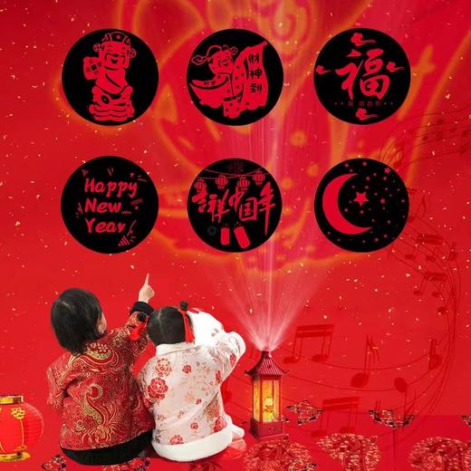 财神爷投影风灯 SL-Y0250PR 商品图3
