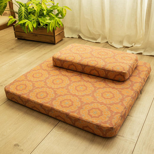 波西米亚系列棕榈打坐垫飘窗地板坐垫 商品图0