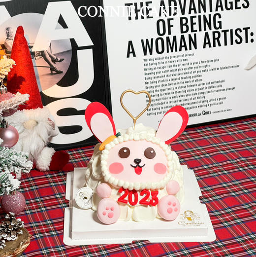 【1298】立体小兔子 商品图0