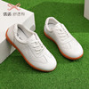 信诺真皮白色皮鞋男士2023新款春季运动鞋透气软底散步鞋平底男鞋23C1655-5 商品缩略图2
