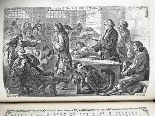 约19世纪后期 戈德史密斯作品集 约百幅插图 真皮精装16开 商品图11