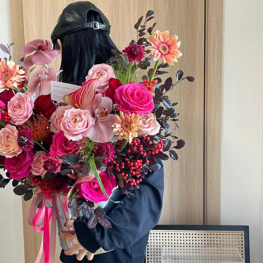 热情火山（玫红色系抱抱桶） 商品图1