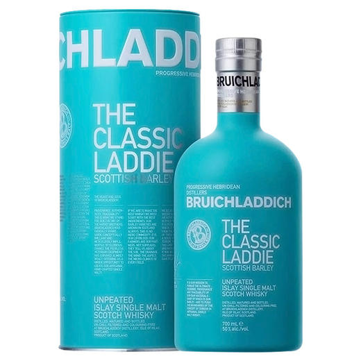 布赫拉迪（Bruichladdich）洋酒 麦芽经典苏格兰单一麦芽威士忌 700ml 商品图0