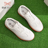 信诺真皮白色皮鞋男士2023新款春季运动鞋透气软底散步鞋平底男鞋23C1655-5 商品缩略图1