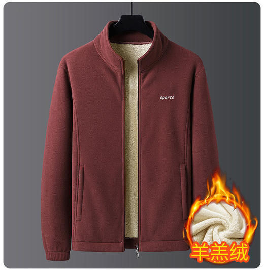 裁缝学苑MQ16新款羊羔绒夹克立领摇粒绒外套纸样男士上衣服装打板 商品图4