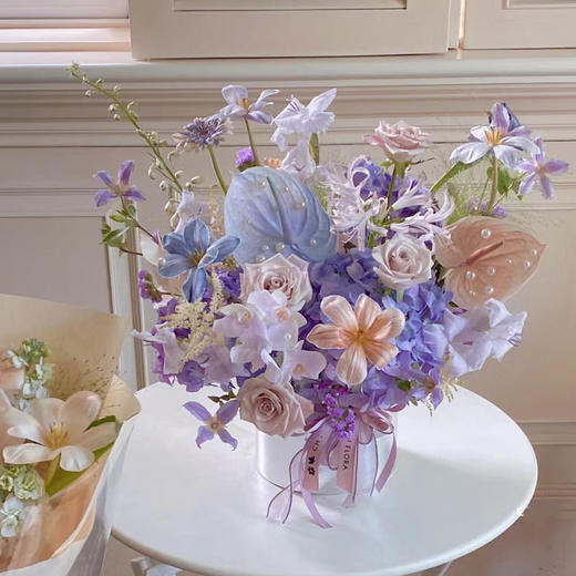 朝霞之初 (紫色系抱抱桶) 商品图2