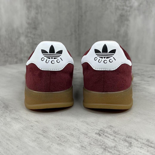 秋冬特惠💰480 重磅联名 Adidas x GUCCI 三叶草logo与标志性三条杆为设计元素 商品图4
