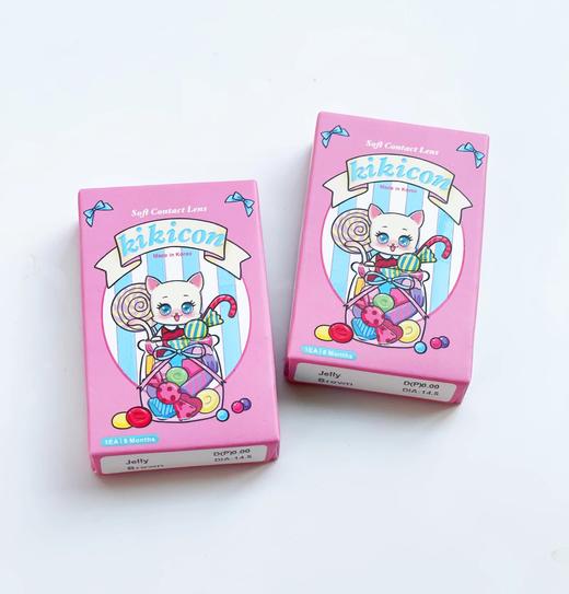 Kikicon半年抛·果冻棕·14.5mm大着色·韩产2片 商品图1